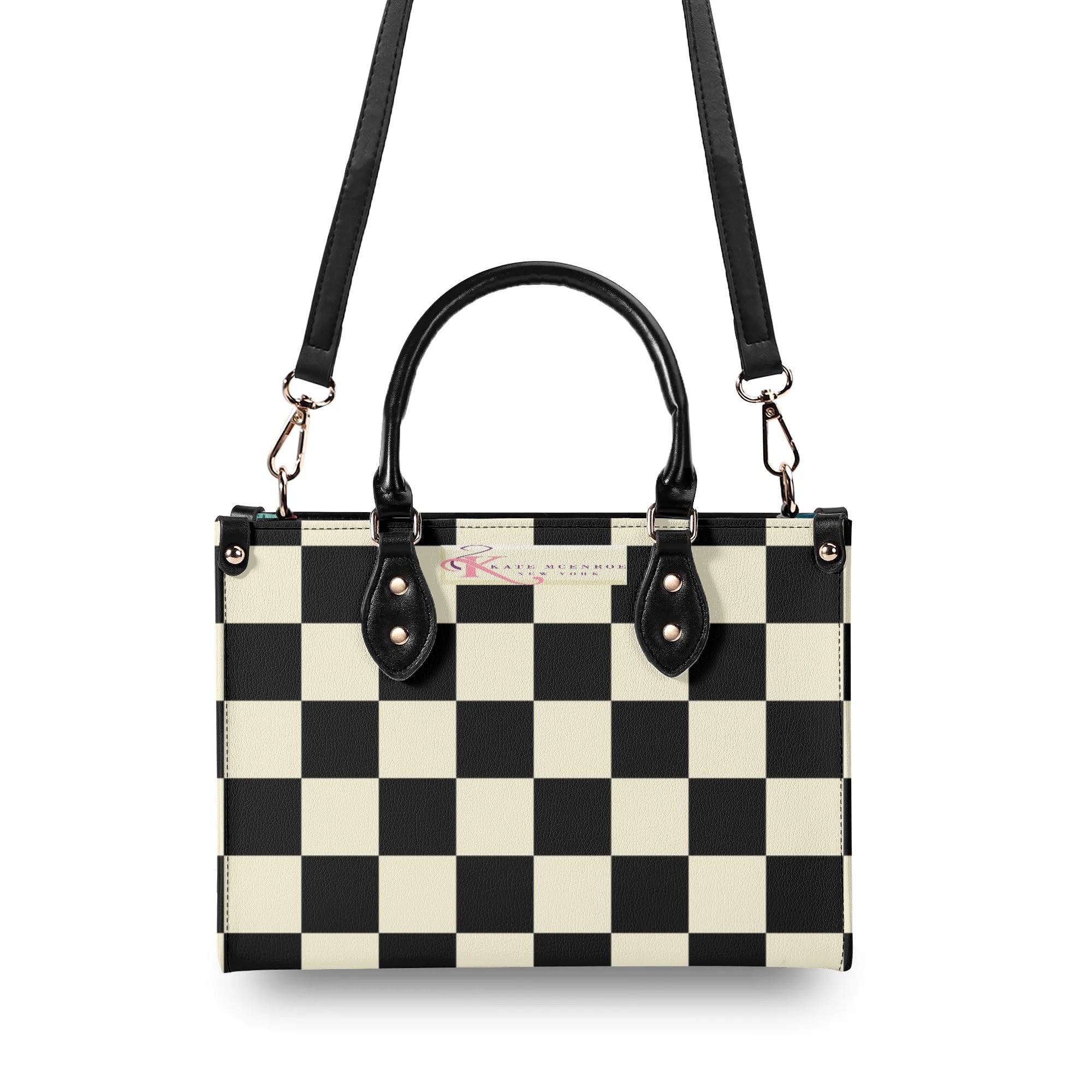 Kate McEnroe New York Retro 50s Diner Handbag, Mid Century Modern Rockabilly Purse, Vintage Soda Fountain Jukebox Bag, Pin - Up Rock and Roll Style SatchelHandbagsN4M6L2VW - 1