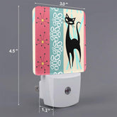 Kate McEnroe New York Retro 50s Kitsch Atomic Cat Starburst Mid Century Modern Night LightsNight LightsqCQedlfsee