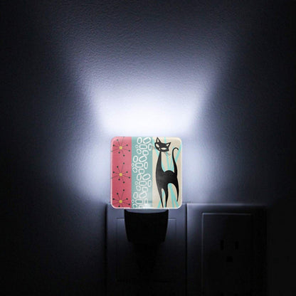 Kate McEnroe New York Retro 50s Kitsch Atomic Cat Starburst Mid Century Modern Night LightsNight LightsqCQedlfsee