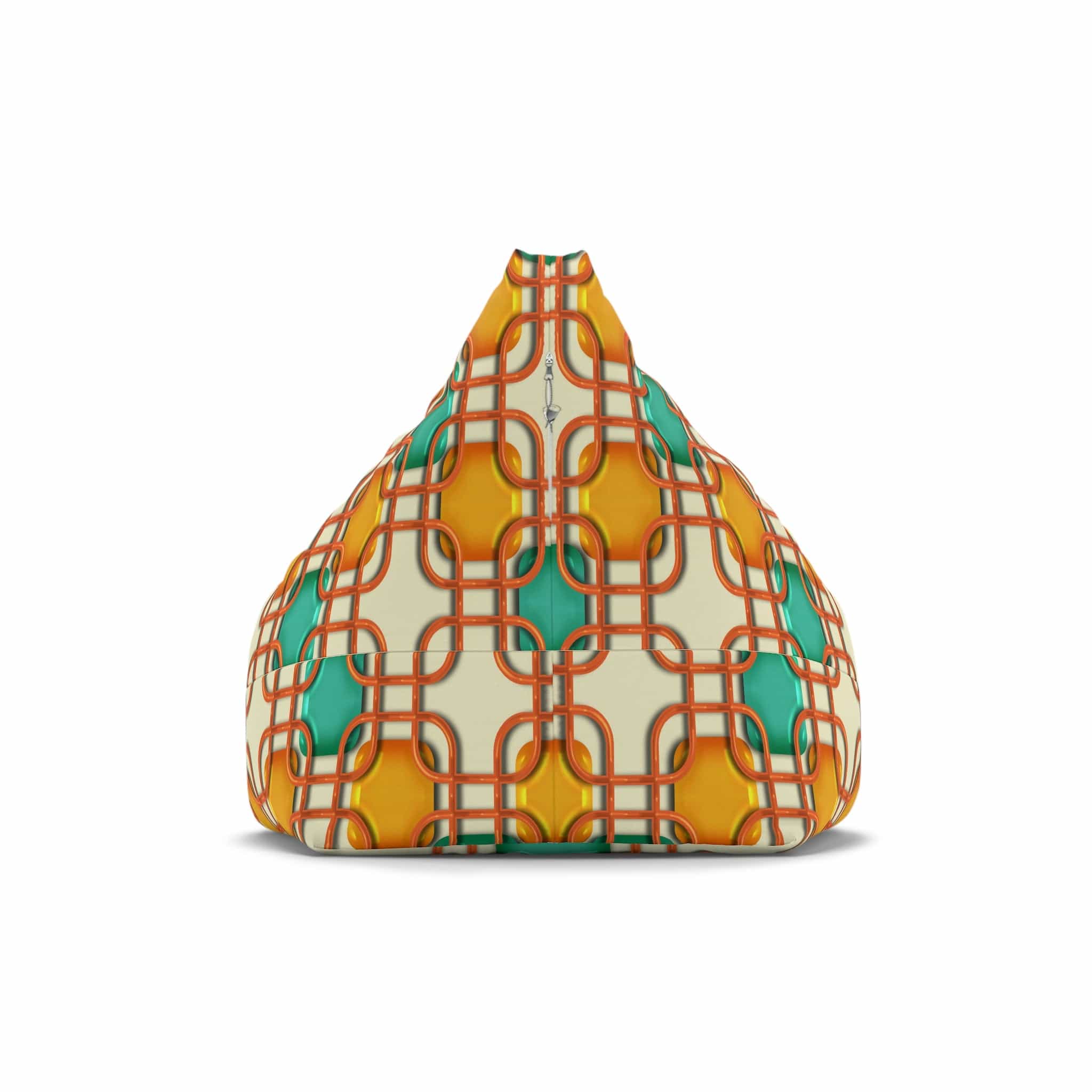Kate McEnroe New York Retro 50s Mid Mod Geometric Bean Bag Chair CoverBean Bag Chair Covers18788987074268371807