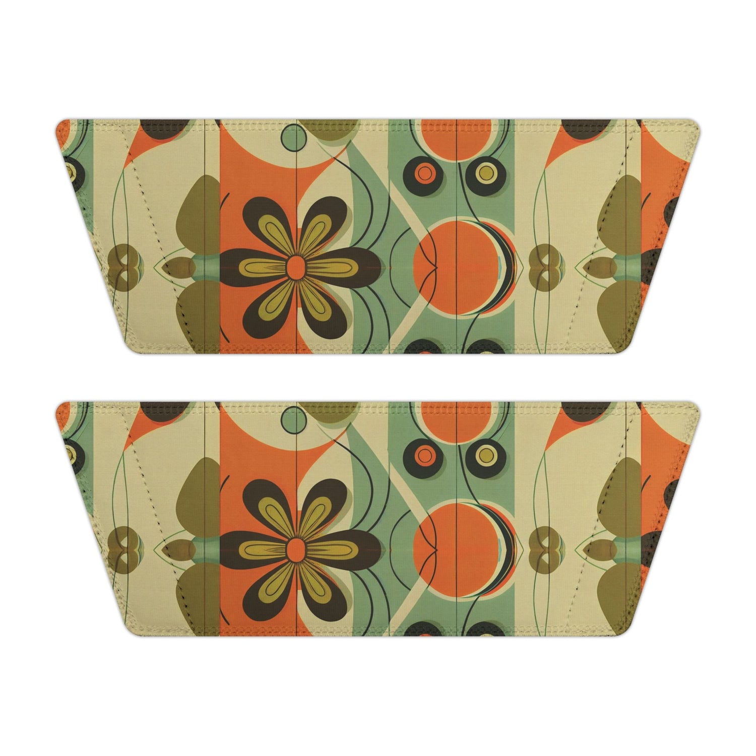 Kate McEnroe New York Retro 60s Mid Mod Daisy Flower Power Slides, Mid Century Modern Groovy Hippie Slide Sandals, Perfect Holiday Stocking Stuffer - 125881523Sandals26611132984708952296