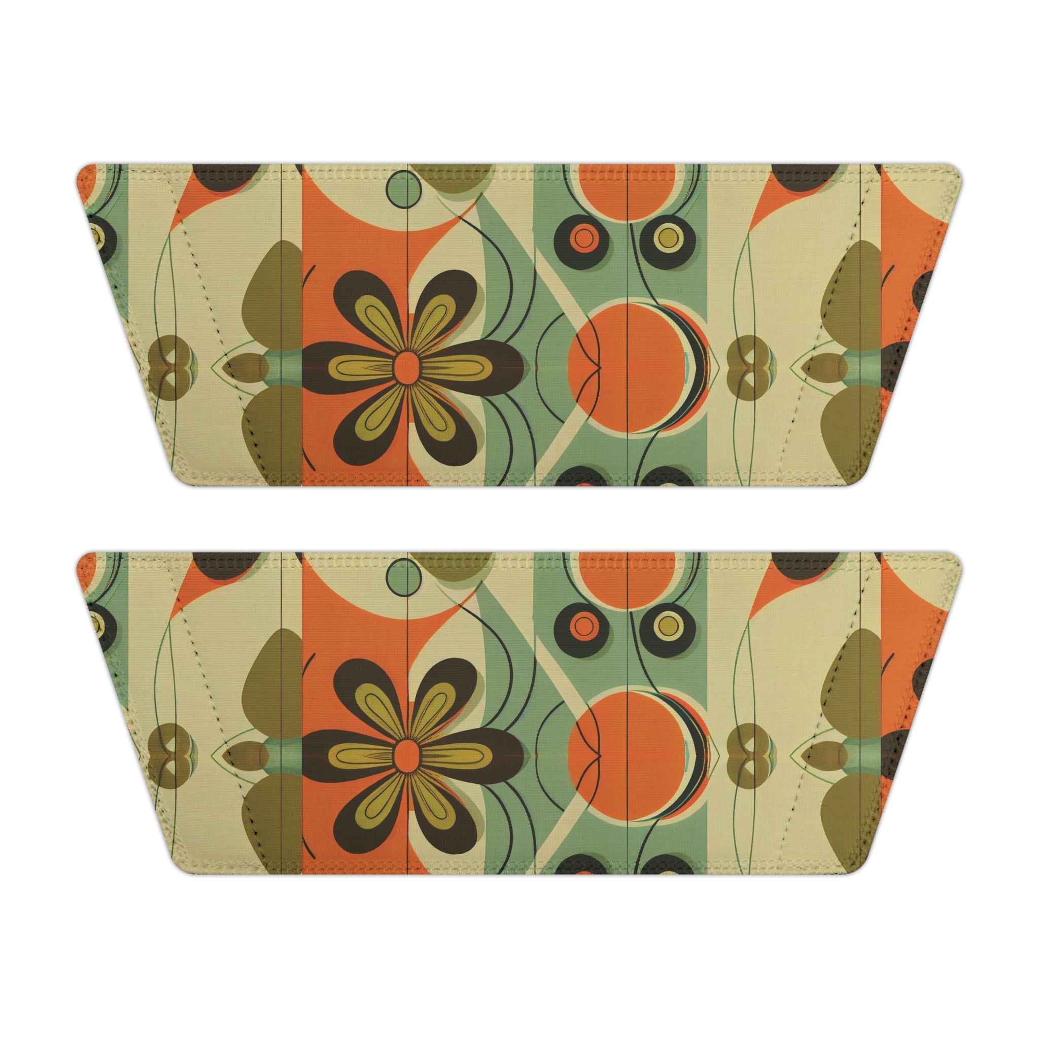 Kate McEnroe New York Retro 60s Mid Mod Daisy Flower Power Slides, Mid Century Modern Groovy Hippie Slide Sandals, Perfect Holiday Stocking Stuffer - 125881523Sandals26611132984708952296