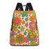 Kate McEnroe New York Retro 70s Flower Power Backpack, Groovy Floral Travel BagBackpacksN2M09RDN-1