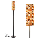 Kate McEnroe New York Retro 70s Flower Power Floor Lamp, Mid Century Modern Groovy LightingSlim Floor Lamps1JVGrmmGcM