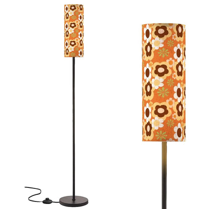 Kate McEnroe New York Retro 70s Flower Power Floor Lamp, Mid Century Modern Groovy LightingSlim Floor Lamps1JVGrmmGcM