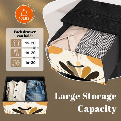 Kate McEnroe New York Retro 70s Groovy Paisley Psychedelic Floral 4 Drawer DresserDressers8IOBebyqy4