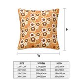 Kate McEnroe New York Retro 70s Pillow Covers Set of 4, Mid Century Modern Geometric Floral Argyle CushionsThrow Pillow CoversnDhgOuyjju