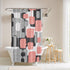 Kate McEnroe New York Retro Atomic Age Abstract Geometric Mid Century Modern Shower CurtainShower Curtains33251837169102608347