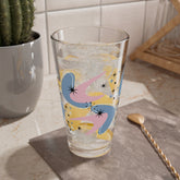 Kate McEnroe New York Retro Atomic Boomerang Starburst Pint Glass Mid Century Modern Beer Glass DrinkwarePint Glasses81795938123990797511