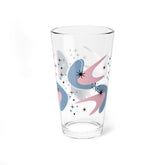 Kate McEnroe New York Retro Atomic Boomerang Starburst Pint Glass Mid Century Modern Beer Glass DrinkwarePint Glasses81795938123990797511
