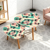 Kate McEnroe New York Retro Atomic Cat Boomerang Tables, Mid Century Modern Starburst Accent Furniture, Vintage 50s Space Age Nesting SetNesting TablesWTRoCo6ndq