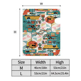 Kate McEnroe New York Retro Atomic Cat MCM Living Room Magnetic Mailbox CoverMailbox CoversW5OsTG1DGt