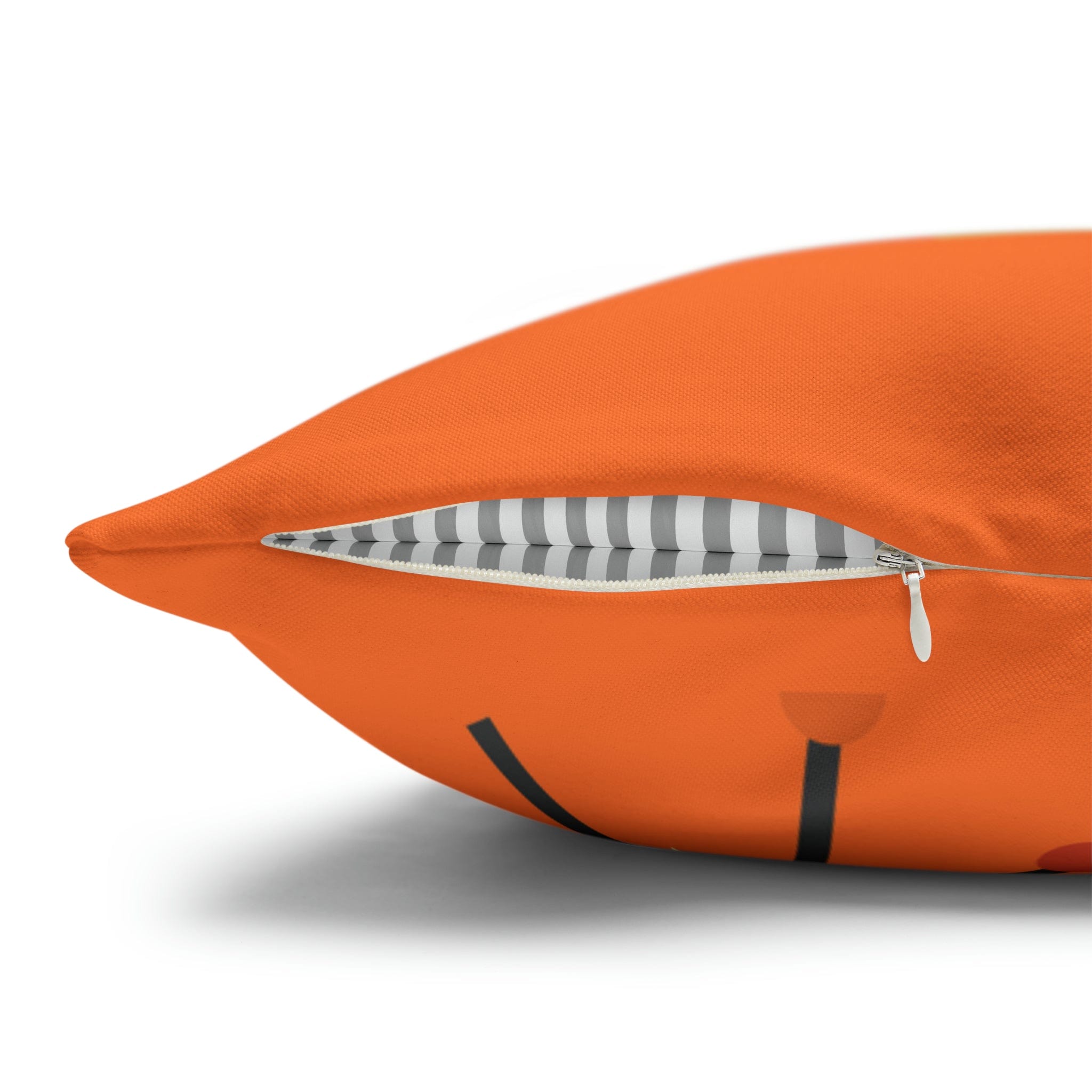 Kate McEnroe New York Retro Atomic Cat Pillow Cover, Mid Century Modern Orange, Teal, Yellow Cushion Covers, MCM Pillow CaseThrow Pillow Covers19956635469152840928