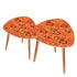 Kate McEnroe New York Retro Atomic Starburst Geometric Mid Century Modern Nesting TablesNesting TablesthY57F0ZfS