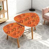 Kate McEnroe New York Retro Atomic Starburst Geometric Mid Century Modern Nesting TablesNesting TablesthY57F0ZfS