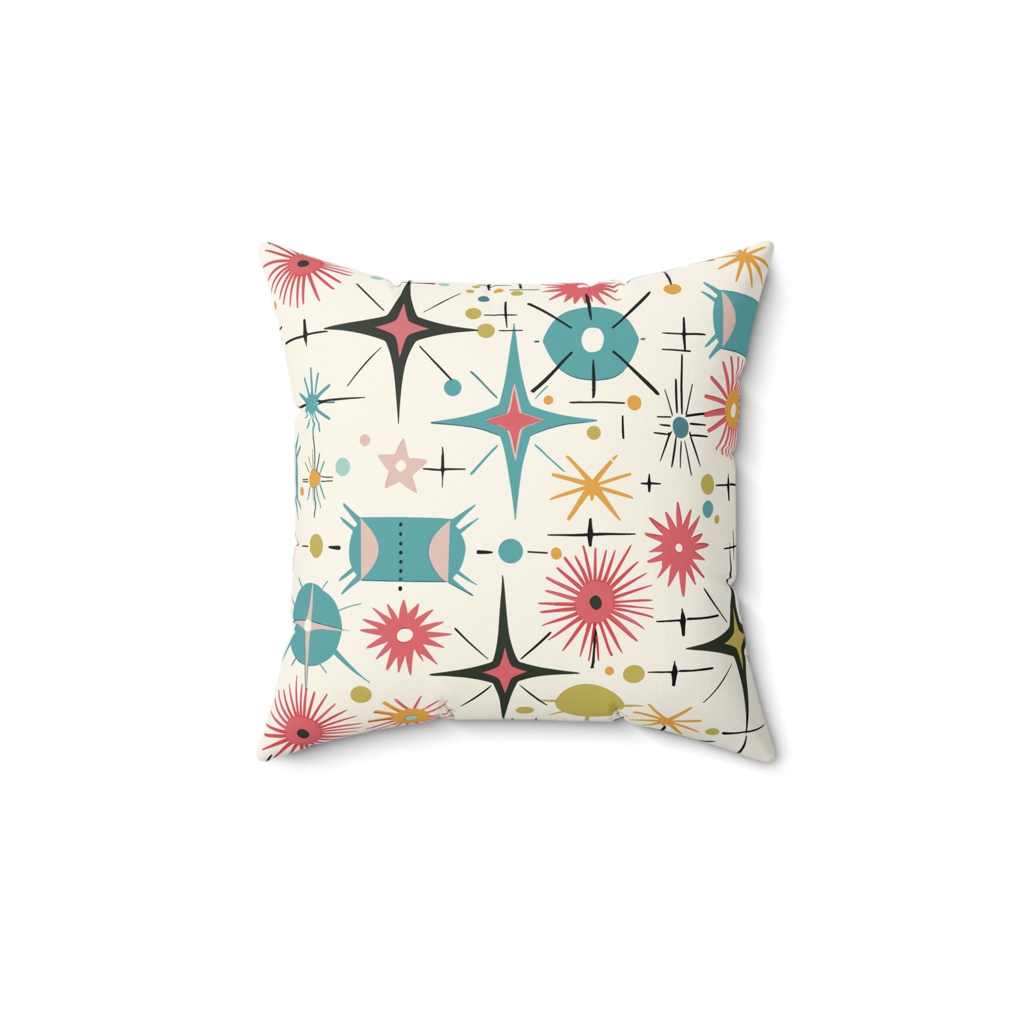 Kate McEnroe New York Retro Atomic Starburst Mid Century Modern Throw PillowThrow Pillows10504613934438522173