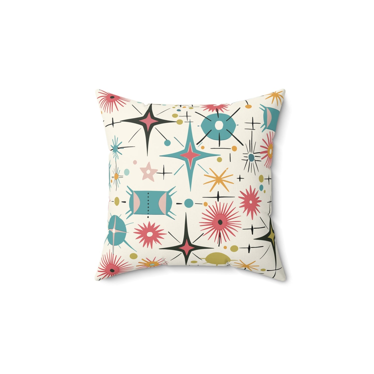 Kate McEnroe New York Retro Atomic Starburst Mid Century Modern Throw PillowThrow Pillows16252321910965977074