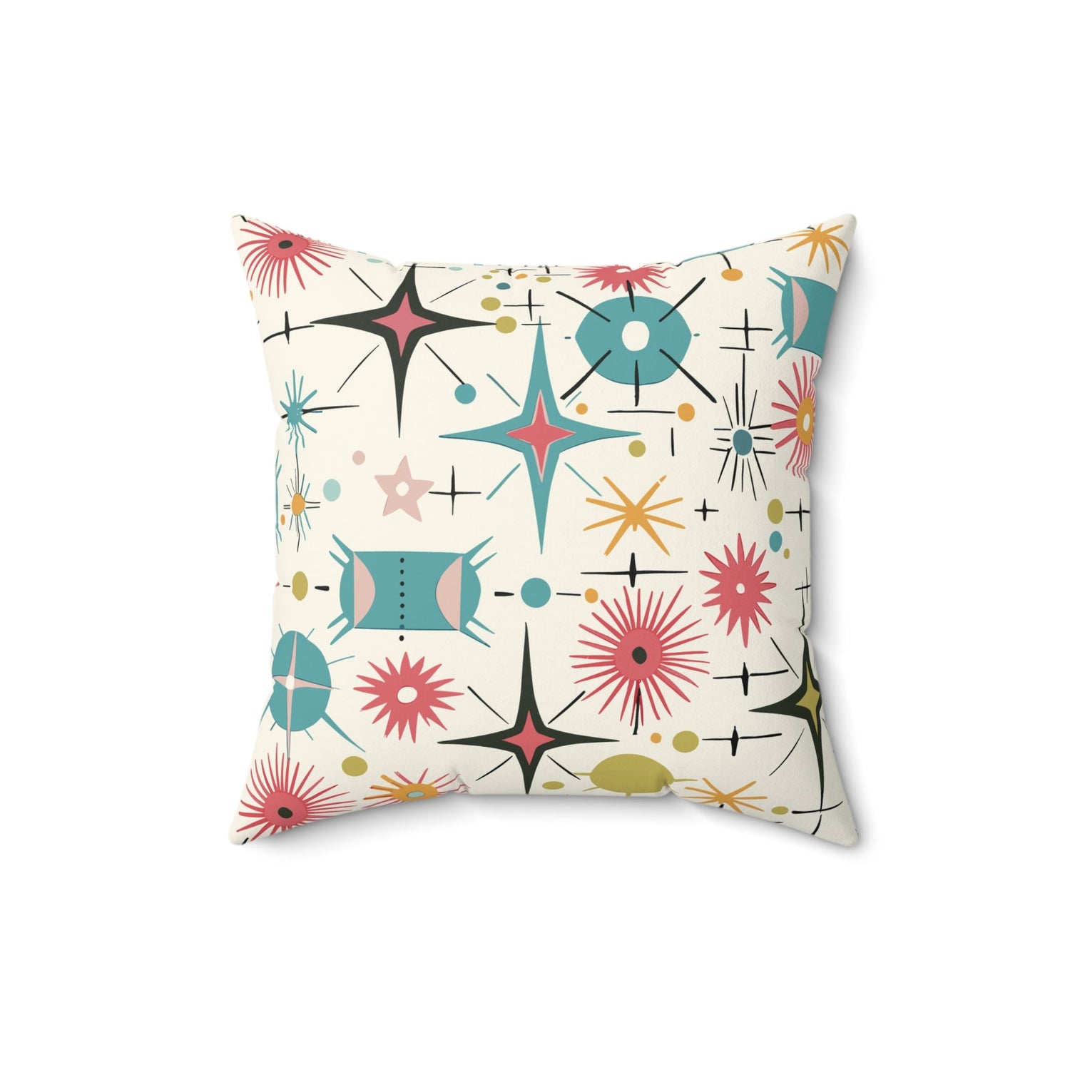 Kate McEnroe New York Retro Atomic Starburst Mid Century Modern Throw PillowThrow Pillows16252321910965977074