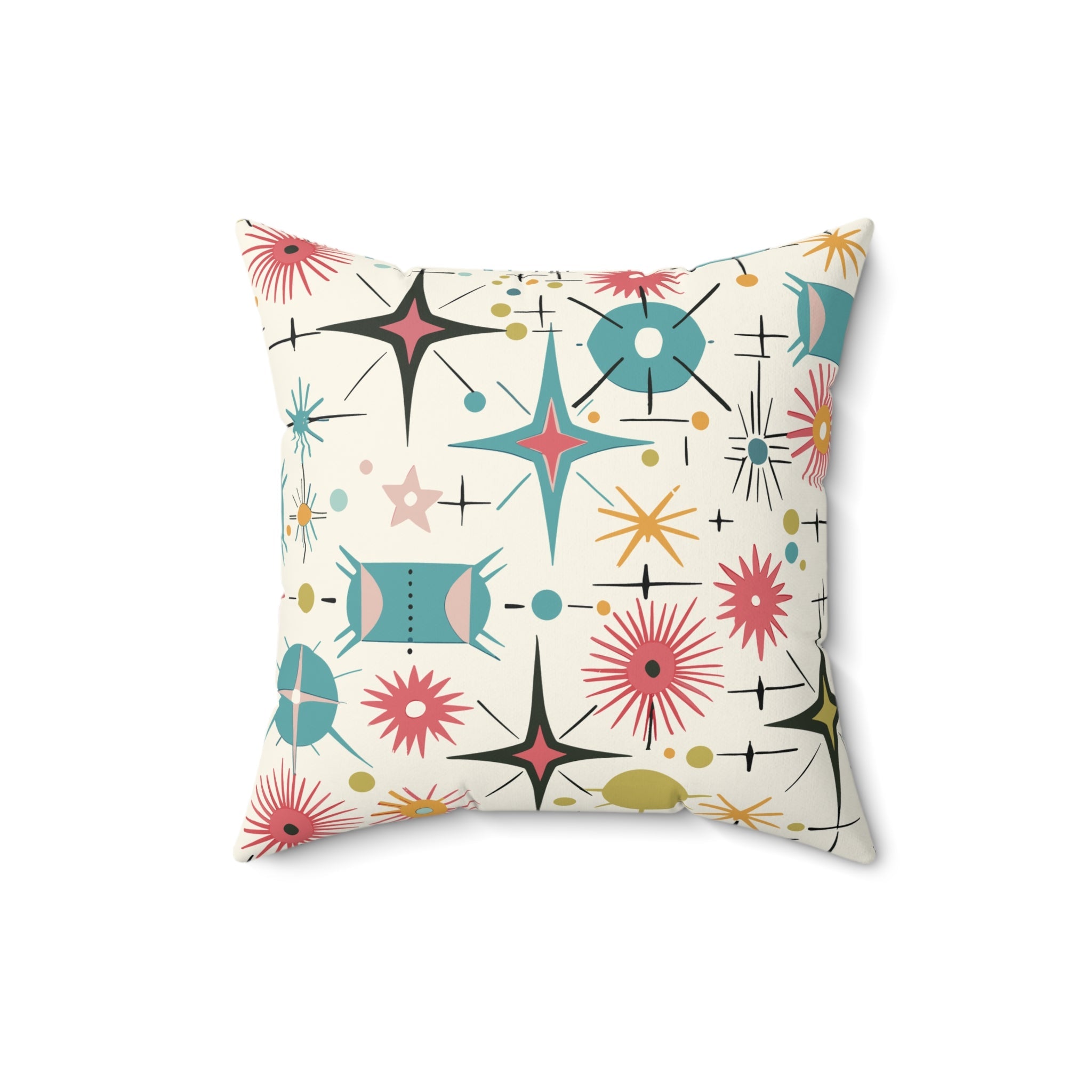 Kate McEnroe New York Retro Atomic Starburst Mid Century Modern Throw PillowThrow Pillows16252321910965977074