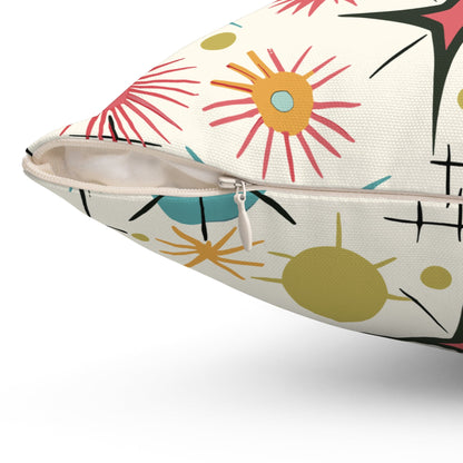 Kate McEnroe New York Retro Atomic Starburst Mid Century Modern Throw PillowThrow Pillows16252321910965977074