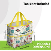 Kate McEnroe New York Retro Atomic Starburst Sputnik Mid Century Modern Garden Tool BagGarden Tool BagL1FvUyFuNf