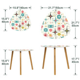 Kate McEnroe New York Retro Atomic Starburst Sputnik Mid Century Modern Nesting TablesNesting TablesjzNx18NWa6