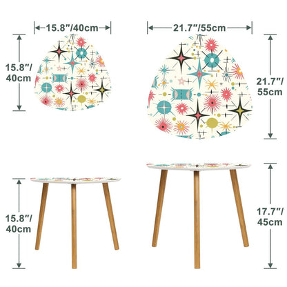 Kate McEnroe New York Retro Atomic Starburst Sputnik Mid Century Modern Nesting TablesNesting TablesjzNx18NWa6