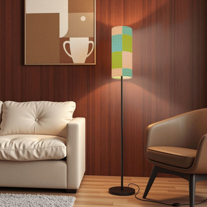 Kate McEnroe New York Retro Breeze Block Mid Century Modern Cylinder Lamp ShadeLamp ShadesCyw620kRYP