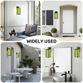 Kate McEnroe New York Retro Breeze Block Wall Sconce, Mid Century Modern 50s Porch Lantern, MCM Outdoor Grid Accent LightOutdoor Wall Lightsiqt8RKJuxV