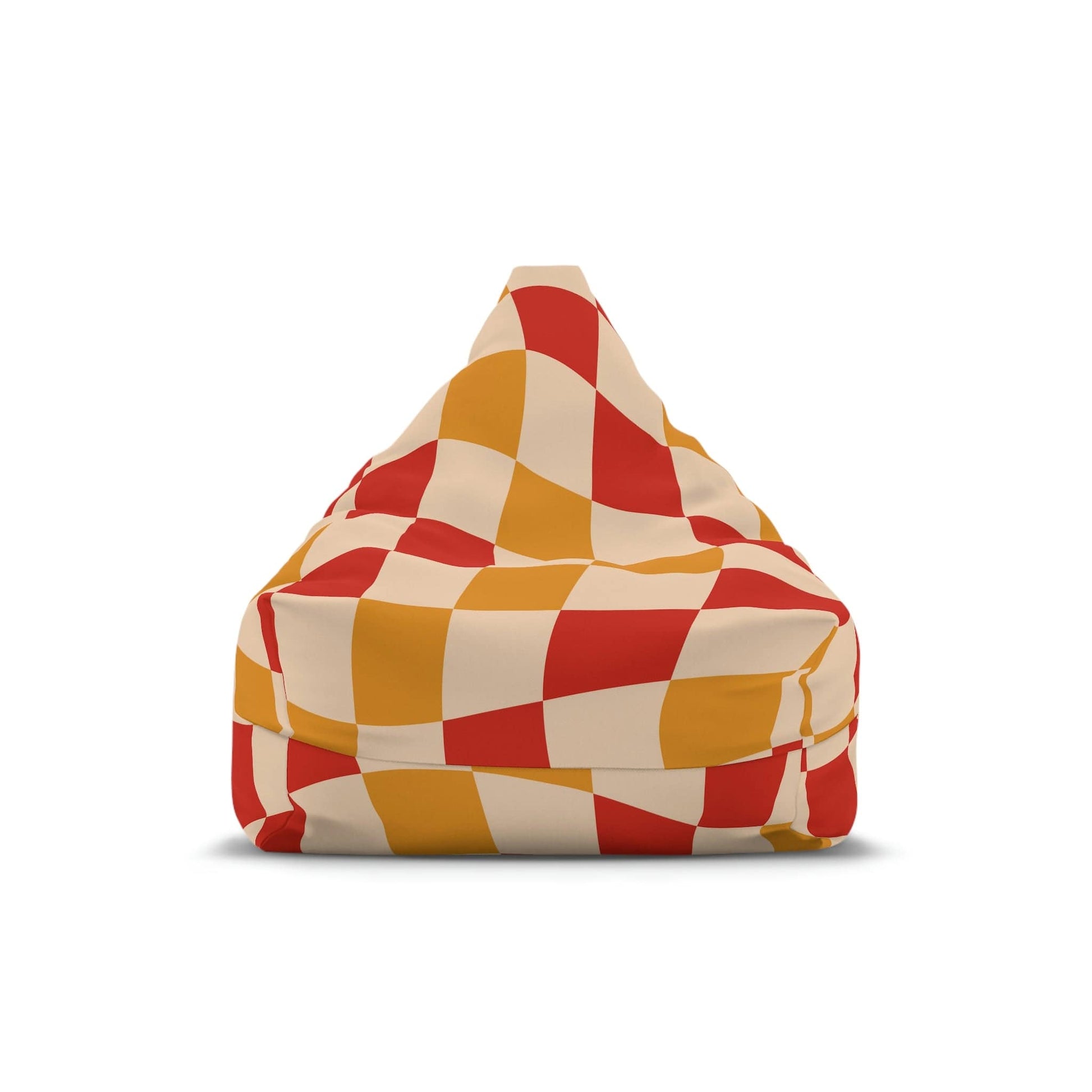 Kate McEnroe New York Retro Checkered Bean Bag Chair Cover Bean Bag Chair Covers 27" × 30" × 25" / Without insert 61815165508986575842