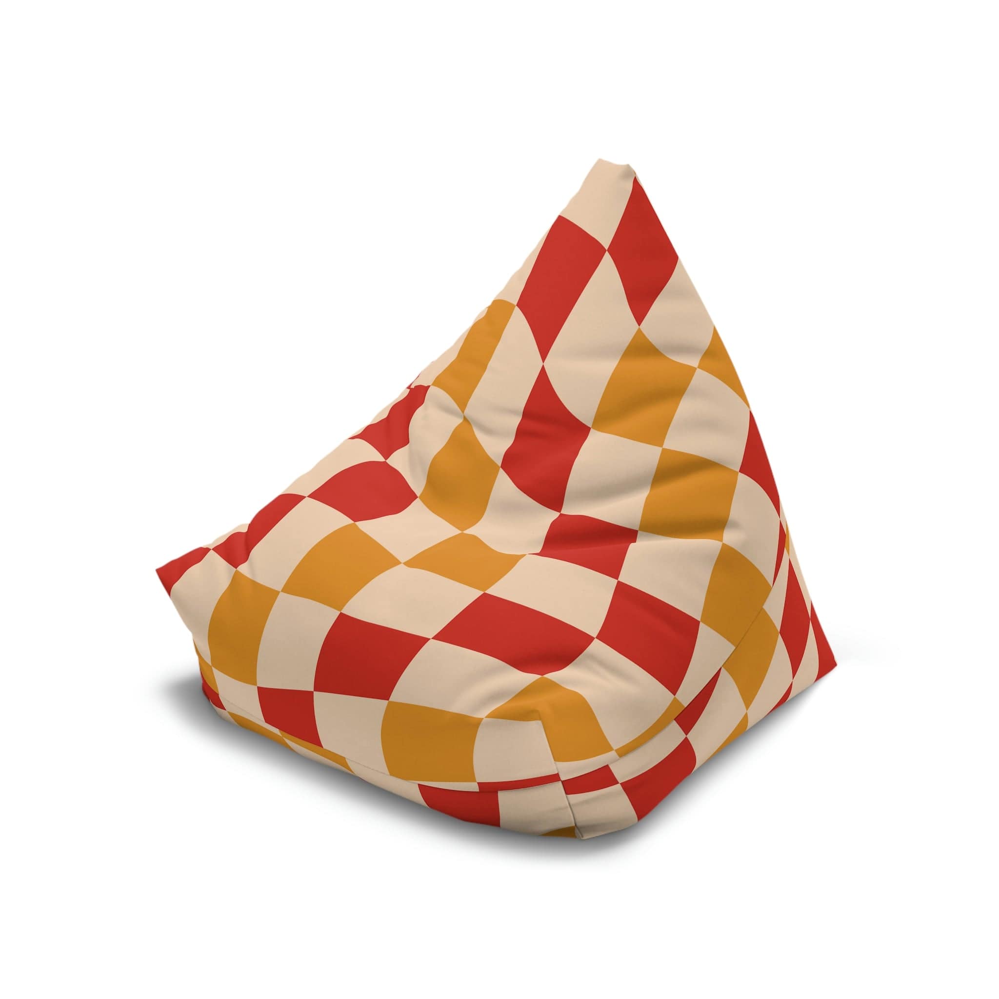 Kate McEnroe New York Retro Checkered Bean Bag Chair CoverBean Bag Chair Covers19511779487725676482