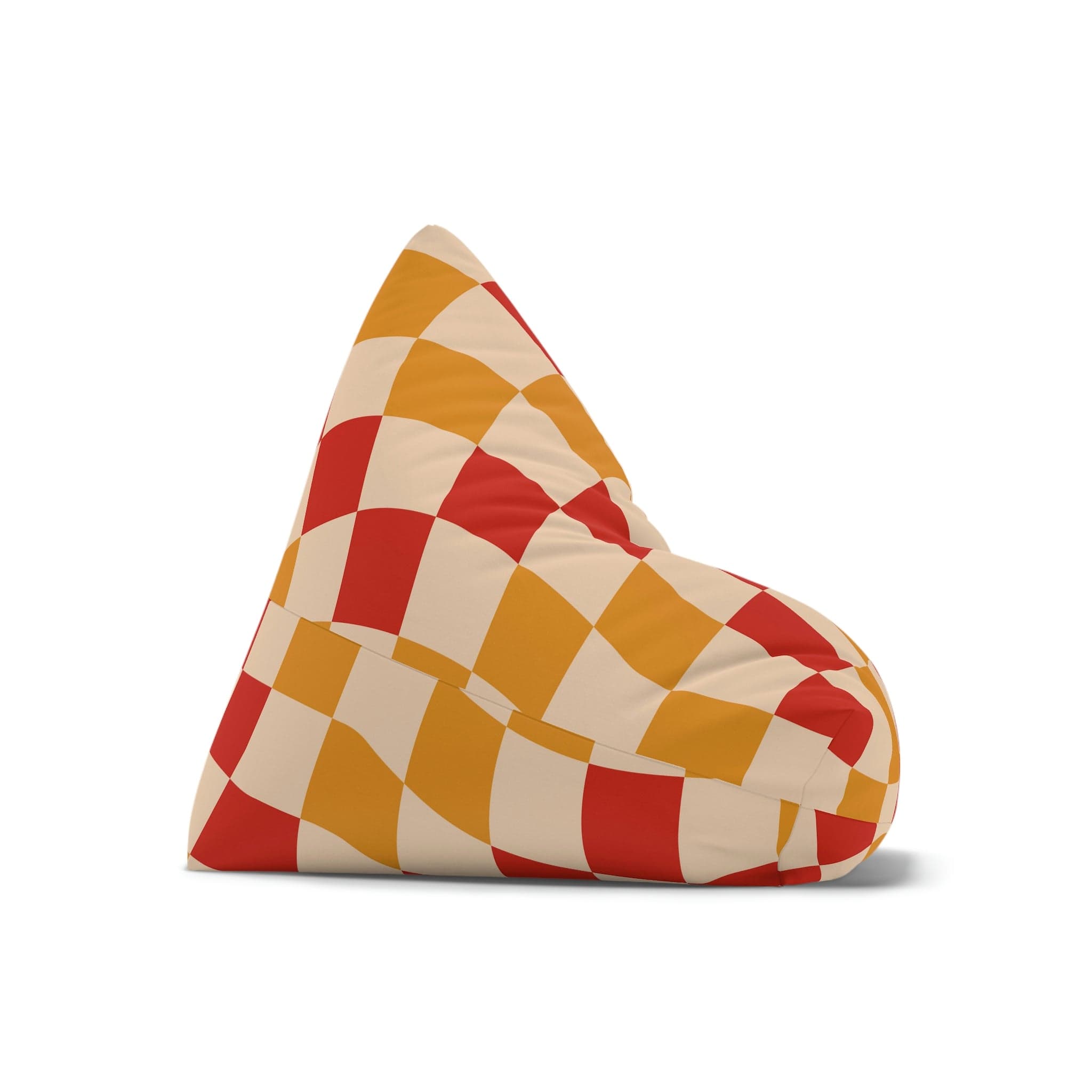 Kate McEnroe New York Retro Checkered Bean Bag Chair CoverBean Bag Chair Covers19511779487725676482