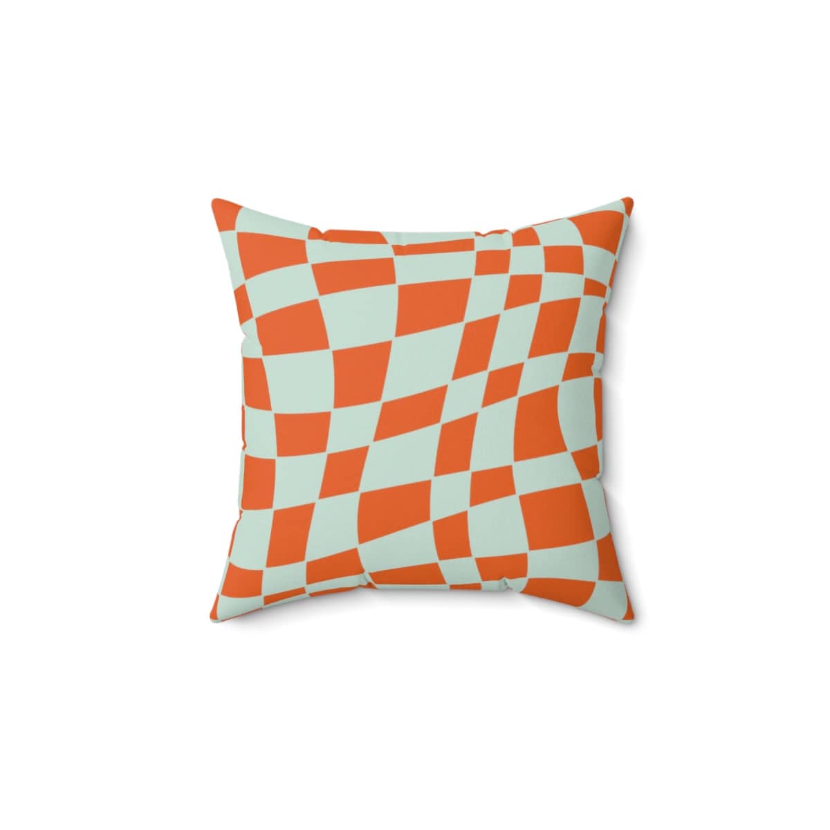 Kate McEnroe New York Retro Checkered Throw Pillow Home Decor 14&quot; × 14&quot; 70542955400112859832