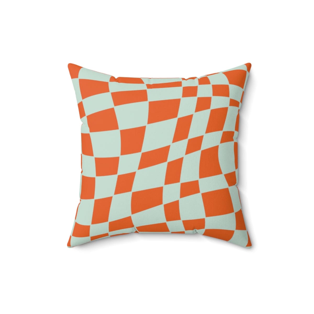 Kate McEnroe New York Retro Checkered Throw Pillow Home Decor 16&quot; × 16&quot; 72889172012754490006