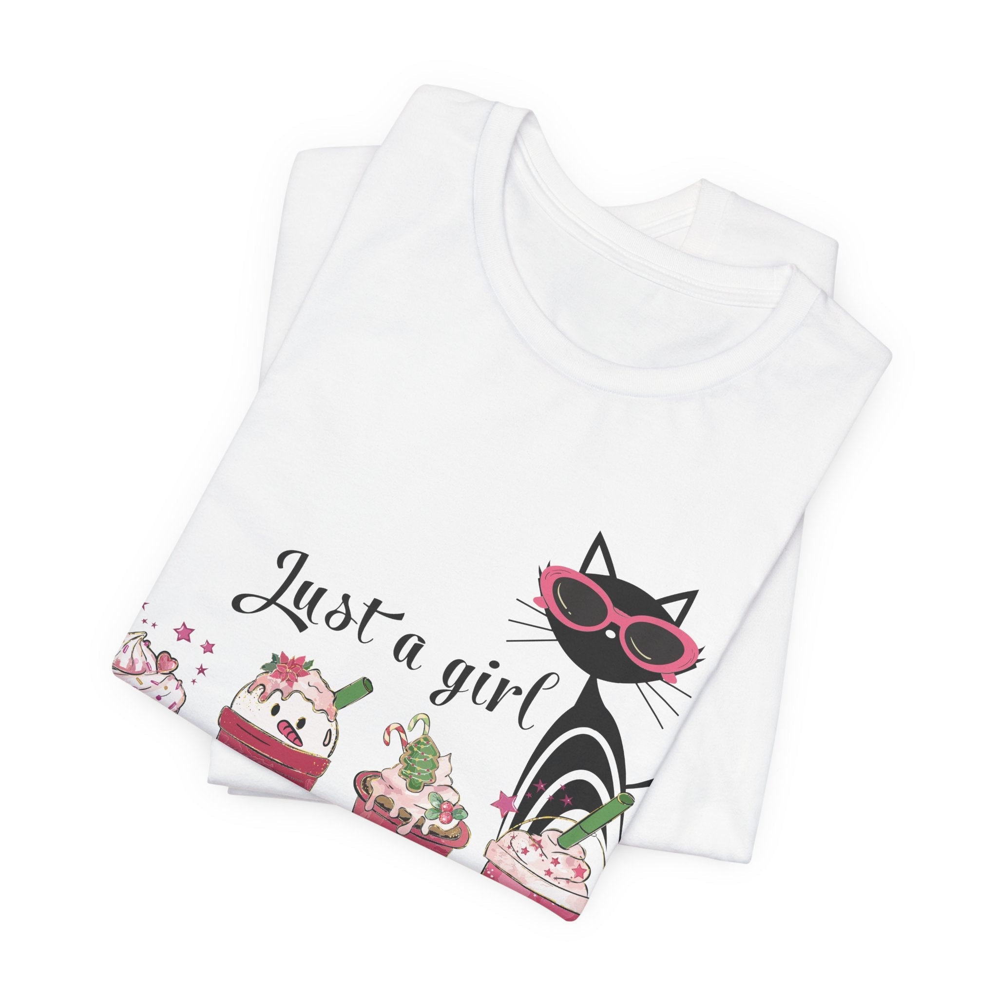 Kate McEnroe New York Retro Christmas Atomic Cat T - Shirt, Holiday Graphic Tee, Sassy Cat Lover Gift, Festive Seasonal Shirt, Vintage Style Holiday TopT - Shirts36310146030646759830