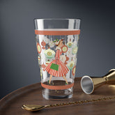 Kate McEnroe New York Retro Christmas Pint Glass Mid Century Kitsch 1950s Holiday BarwarePint Glasses12352461050968606006