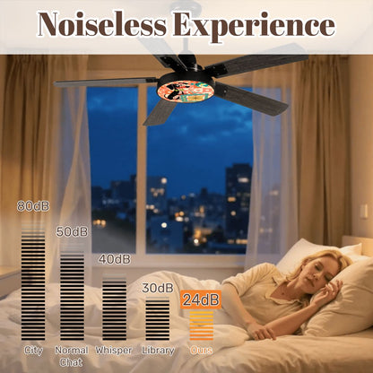 Kate McEnroe New York Retro Dachshund Ceiling Fan, Mid Century Modern Light FixtureCeiling FansaIXWXKZdjU