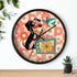 Kate McEnroe New York Retro Dachshund Mid Century Wall Clock, Atomic Dog Starburst Mod TimepieceWall Clocks29597216914429137918
