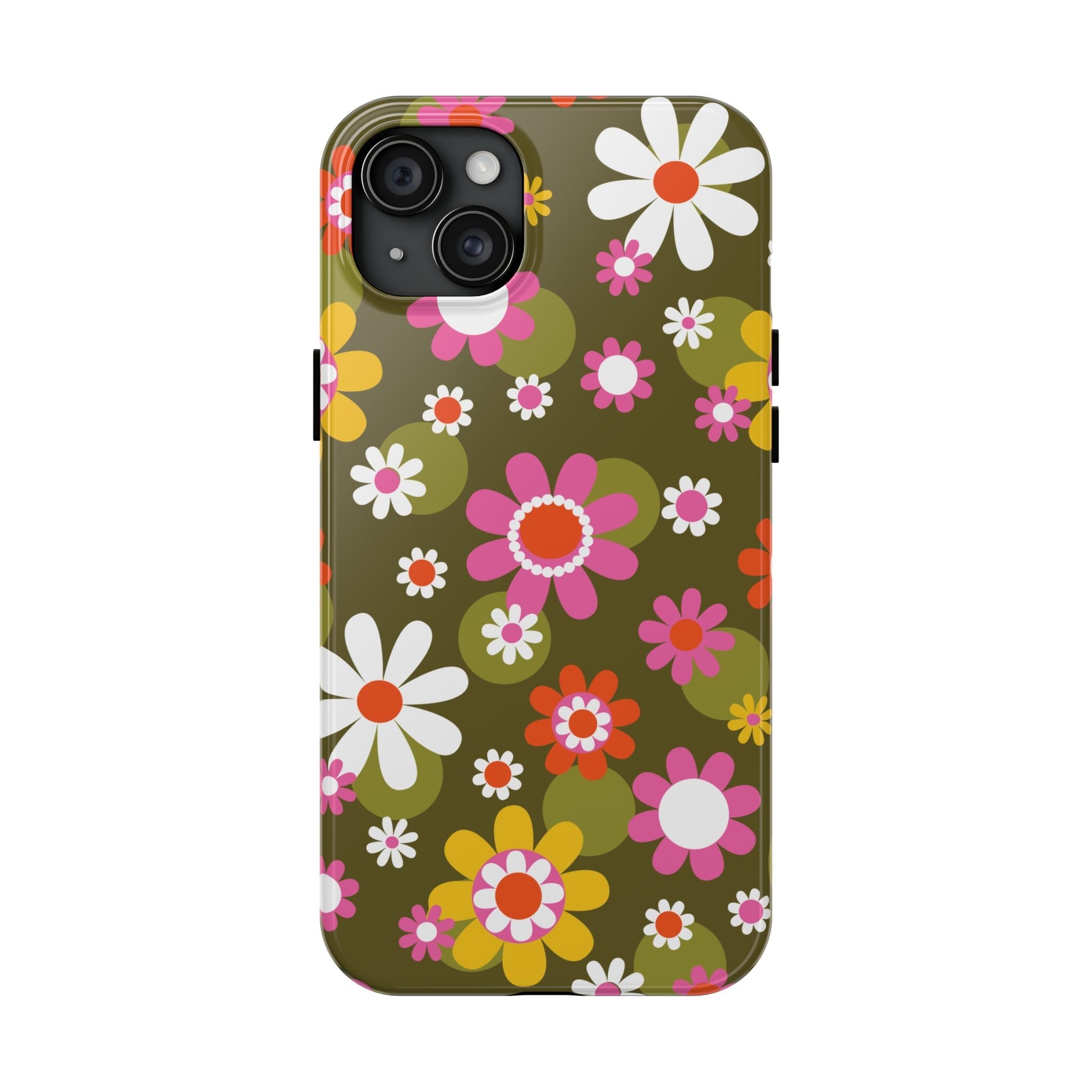 Kate McEnroe New York Retro Daisy Flower Power Phone Case for iPhonePhone Cases12620393787016252403
