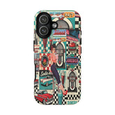 Kate McEnroe New York Retro Diner 1950s Pin Up Rockabilly Americana iPhone 17 Series CasePhone Cases10017716564017528595