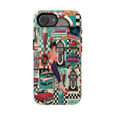 Kate McEnroe New York Retro Diner 1950s Pin Up Rockabilly Americana iPhone 17 Series CasePhone Cases12765381459484836487