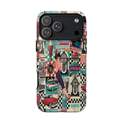 Kate McEnroe New York Retro Diner 1950s Pin Up Rockabilly Americana iPhone 17 Series CasePhone Cases34003881771574016932