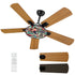 Kate McEnroe New York Retro Diner Ceiling Fan, 1950s 50s Kitsch Rockabilly Pinup Light FixtureCeiling FanstZO7mNaaA1