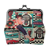 Kate McEnroe New York Retro Diner Coin Purse 1950s Pin Up Rockabilly Kiss Lock WalletCoin Purses70KdhXFRHq
