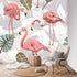 Kate McEnroe New York Retro Flamingo Botanical Paradise Wall MuralWall Mural119419