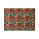 Kate McEnroe New York Retro Floral Glass Cutting Board, Mid Century Modern Kitchen Decor, Vintage Boho KitchenwareCutting Boards18154848544789024515
