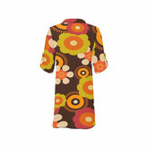 Kate McEnroe New York Retro Funky Groovy Hippie Boho Shirt Dress Cover UpDressesDG1492394DXH9080D