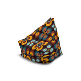 Kate McEnroe New York Retro Geometric Groovy Floral Bean Bag Chair CoverBean Bag Chair Covers12771766912581025531