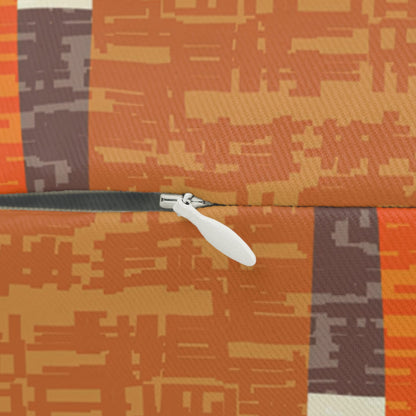 Kate McEnroe New York Retro Geometric Mid Century Modern Lumbar Pillow, Mid Mod Vintage Atomic Age DecorLumbar Pillows10632798716343581686