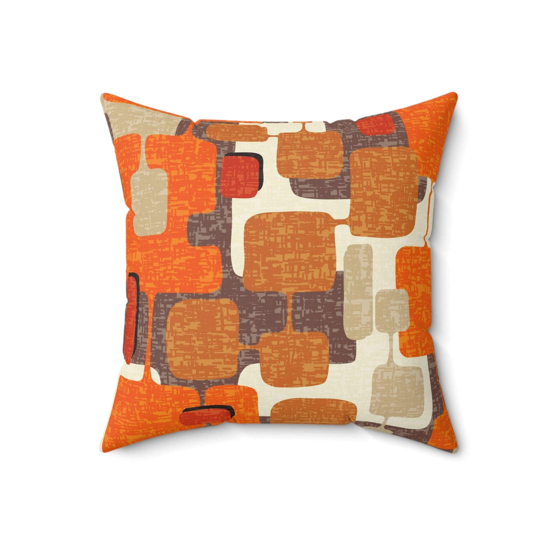 Kate McEnroe New York Retro Geometric Mid Century Modern Throw Pillow, Mid Mod Vintage Atomic Age Decor, MCM Cushions, Living Room Accent Pillow - 126881823Throw Pillows29052310310341383211